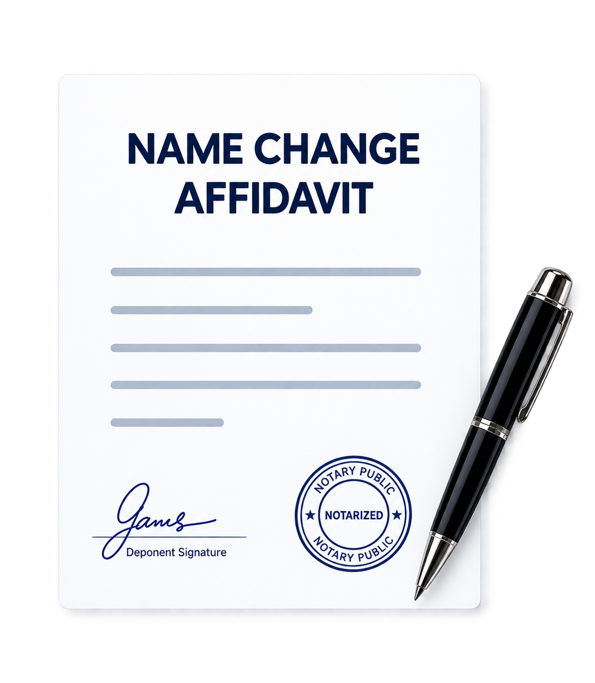 Name Change Affidavit